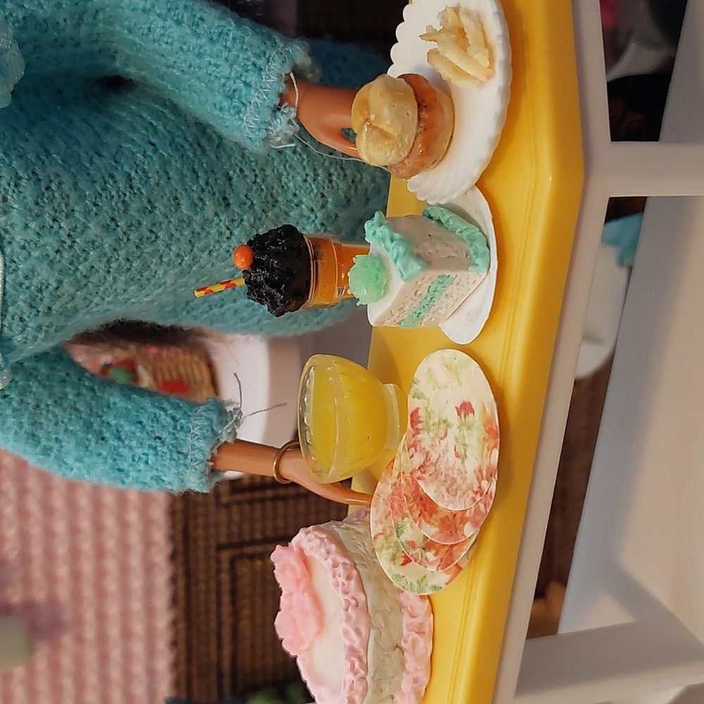 Miniature 1:6 Scale Doll Food